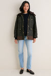 Exclusive Fern Bark Shadow Classic Wrenwood Wax Jacket
