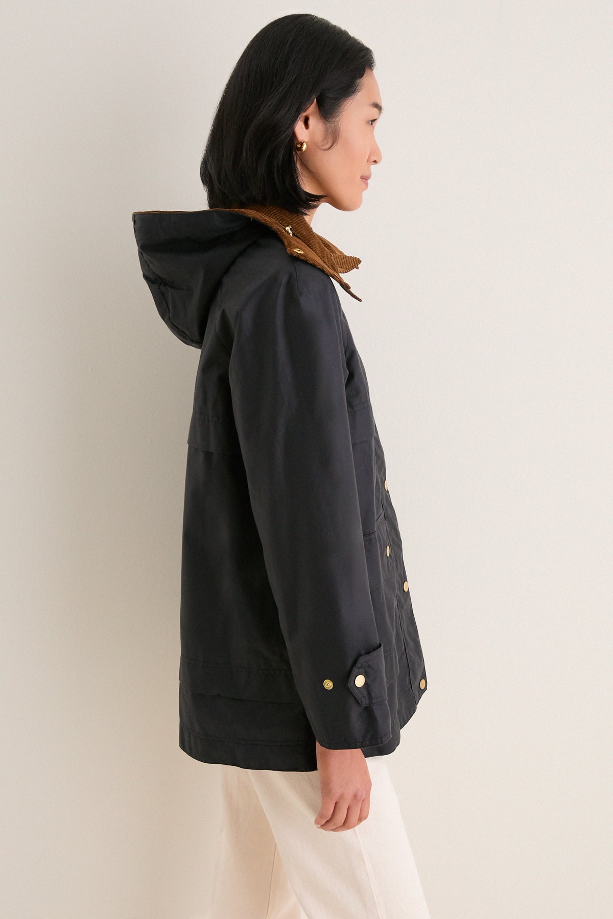 Exclusive Navy and Anicent Wrenwood Wax Jacket