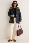 Exclusive Navy and Anicent Wrenwood Wax Jacket