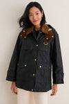 Exclusive Navy and Anicent Wrenwood Wax Jacket
