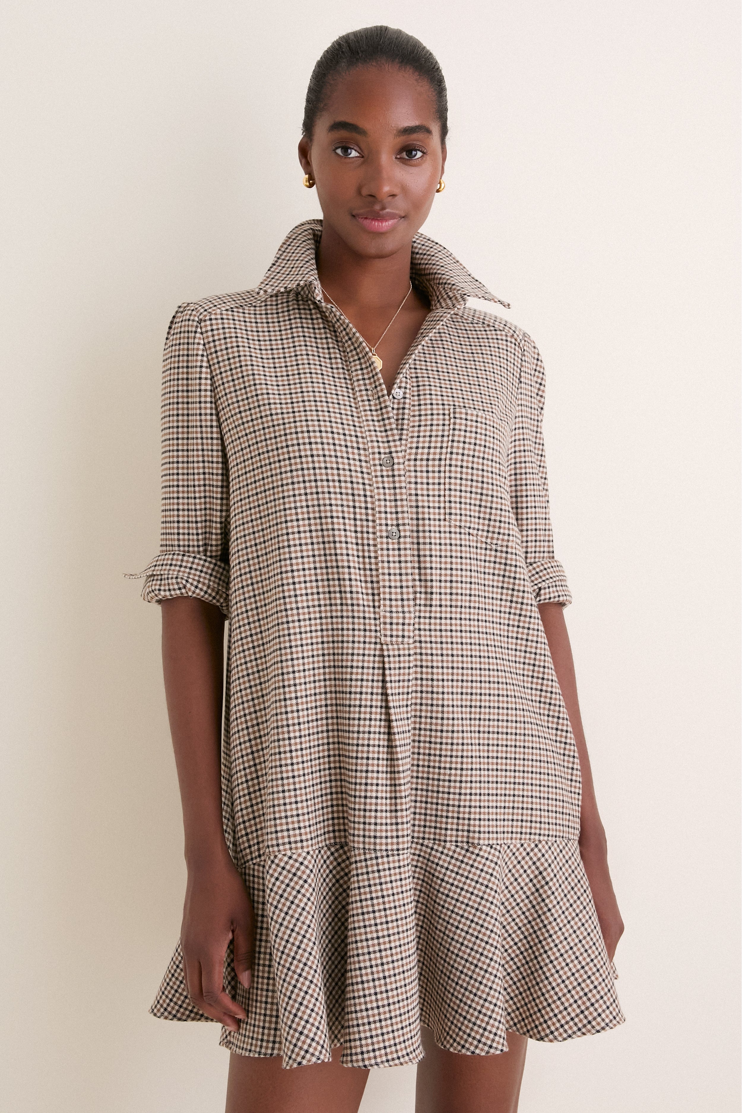 Eaton Check Callahan Shirt Dress