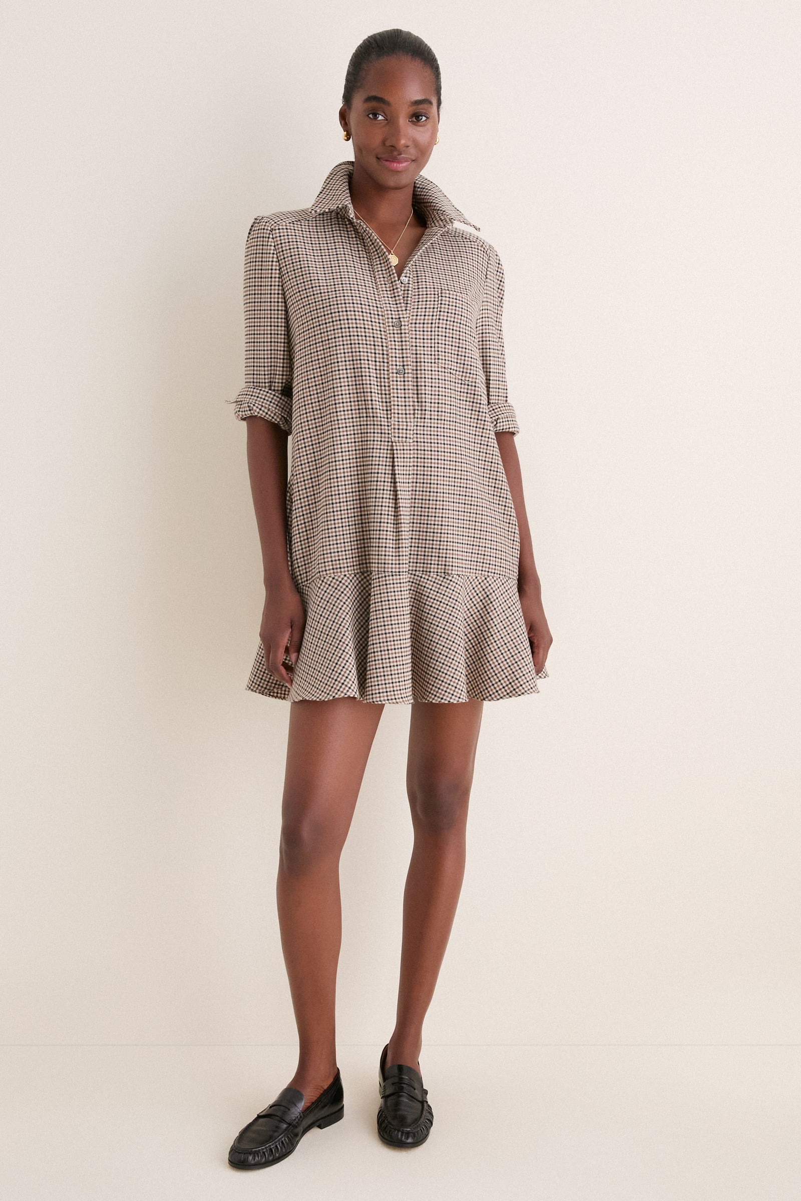 Eaton Check Callahan Shirt Dress