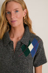 Argyle Penny Polo Dress