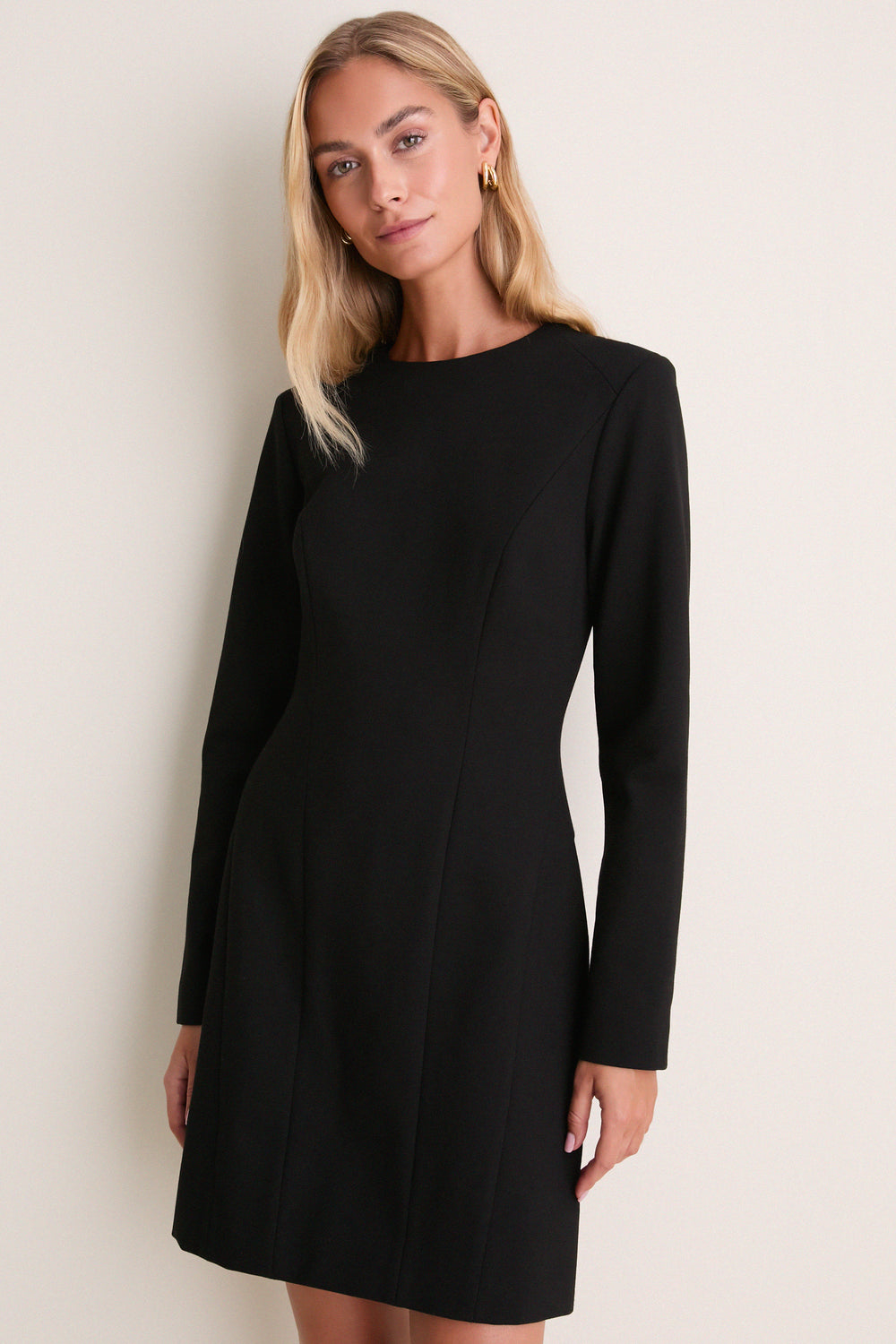 Black Ponte Risley Dress