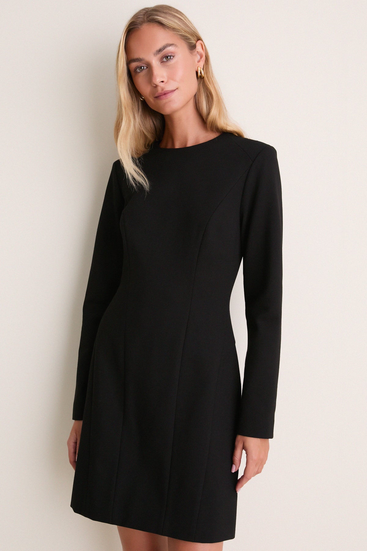 Black Ponte Risley Dress