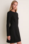 Black Ponte Risley Dress