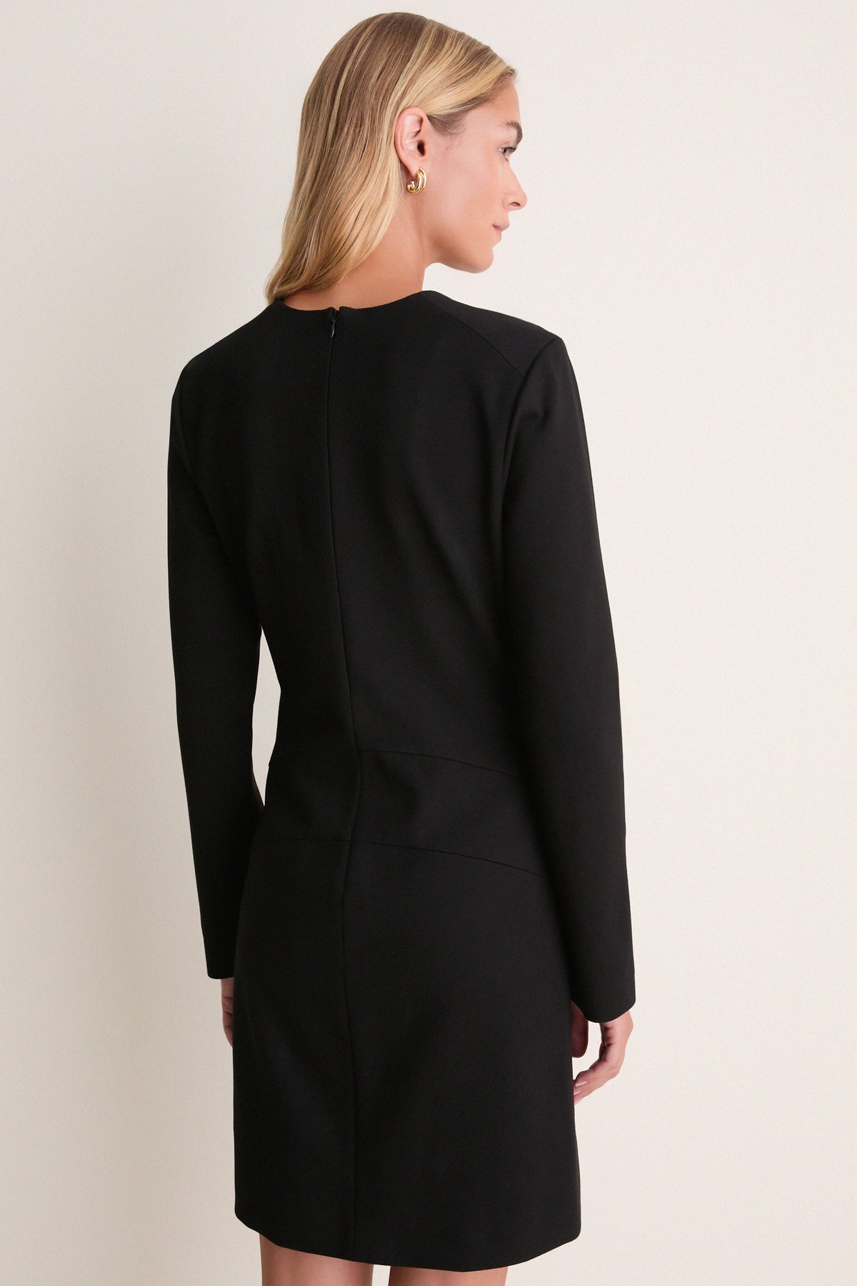 Black Ponte Risley Dress