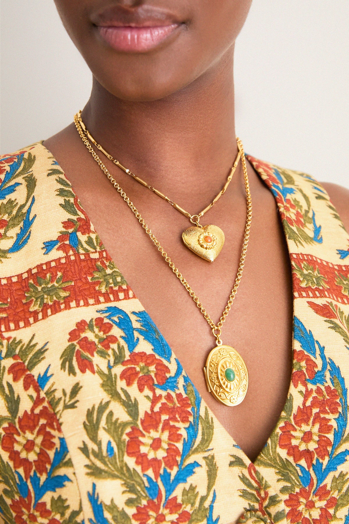 Gold Natalia Necklace