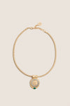 Gold Roman Coin Necklace