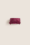 Oxblood Bow Hair Tie