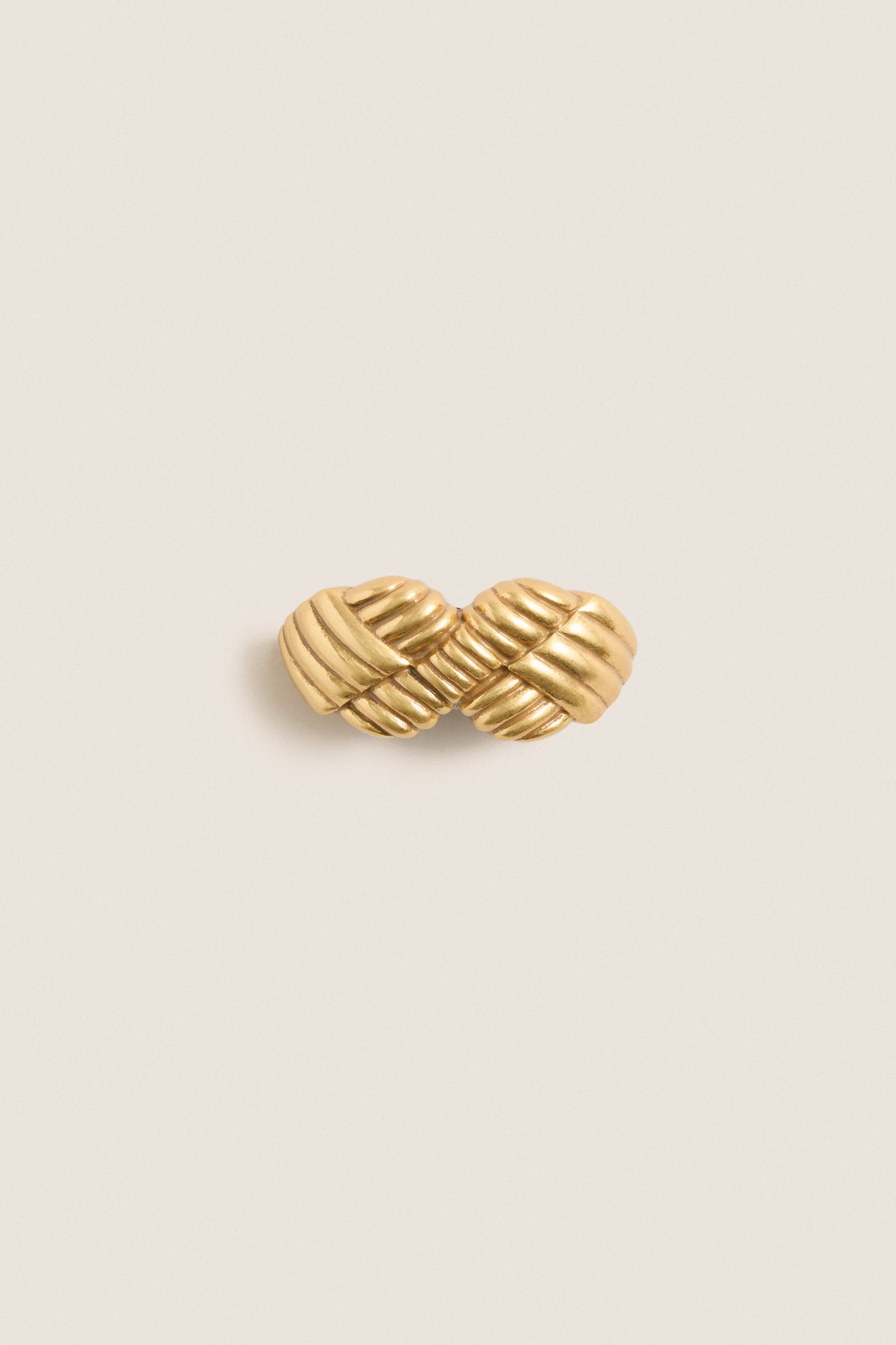 Gold Lattice Hair Tie