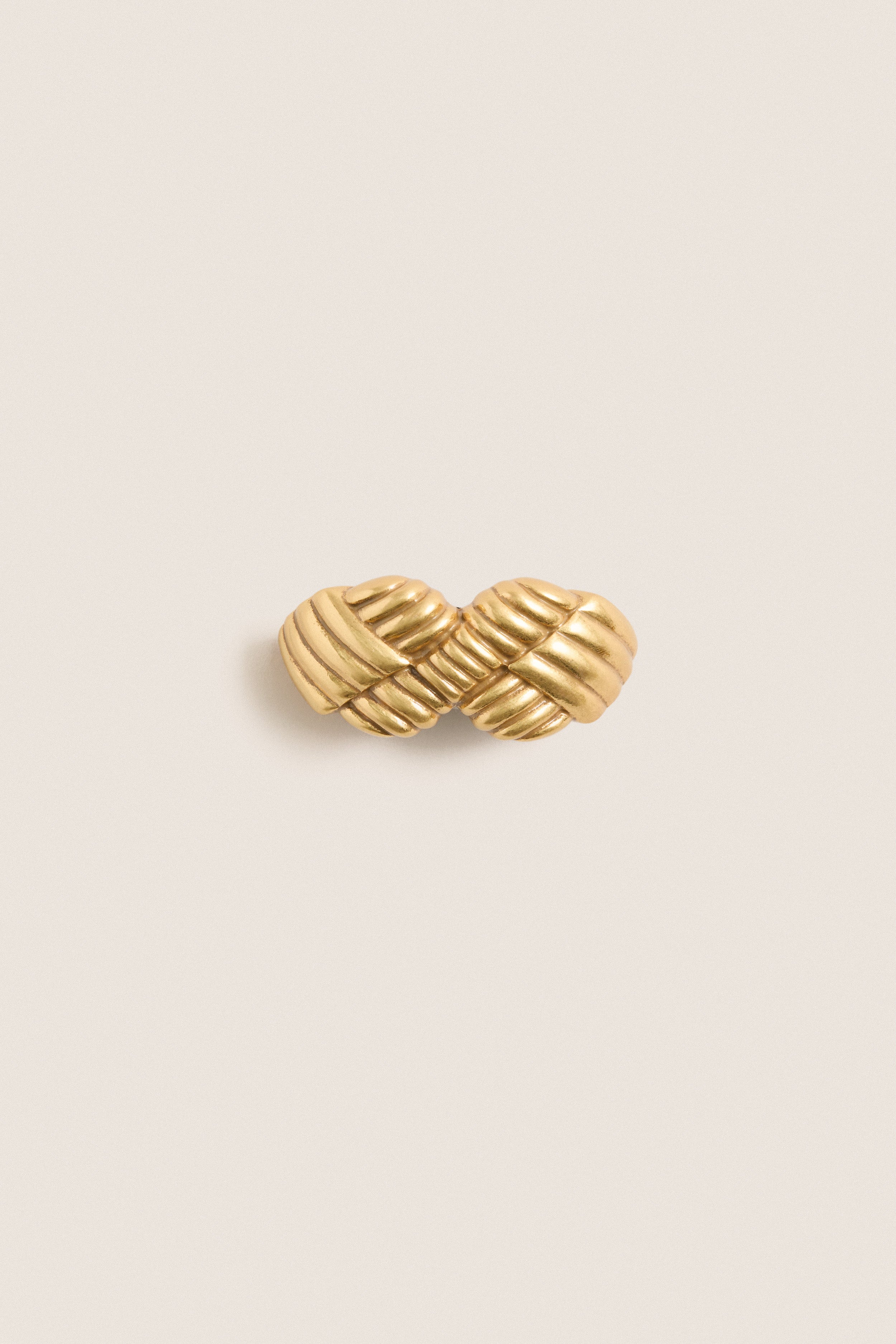 Gold Lattice Hair Tie