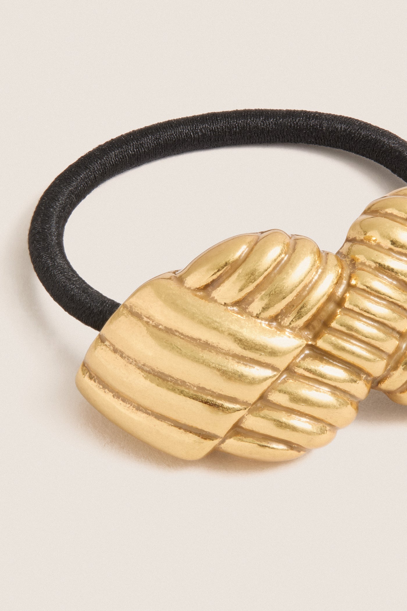 Gold Lattice Hair Tie