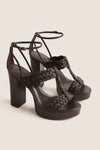Dark Brown Thalia 110 Heels