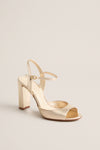 Golden Amy 90 Heels
