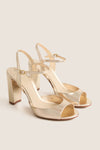 Golden Amy 90 Heels
