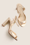 Golden Amy 90 Heels