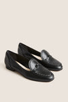 Black Slim Clarita Topstich Loafers