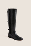 Black Shearling Lolita Tall Boots