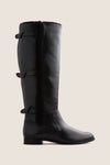 Black Shearling Lolita Tall Boots