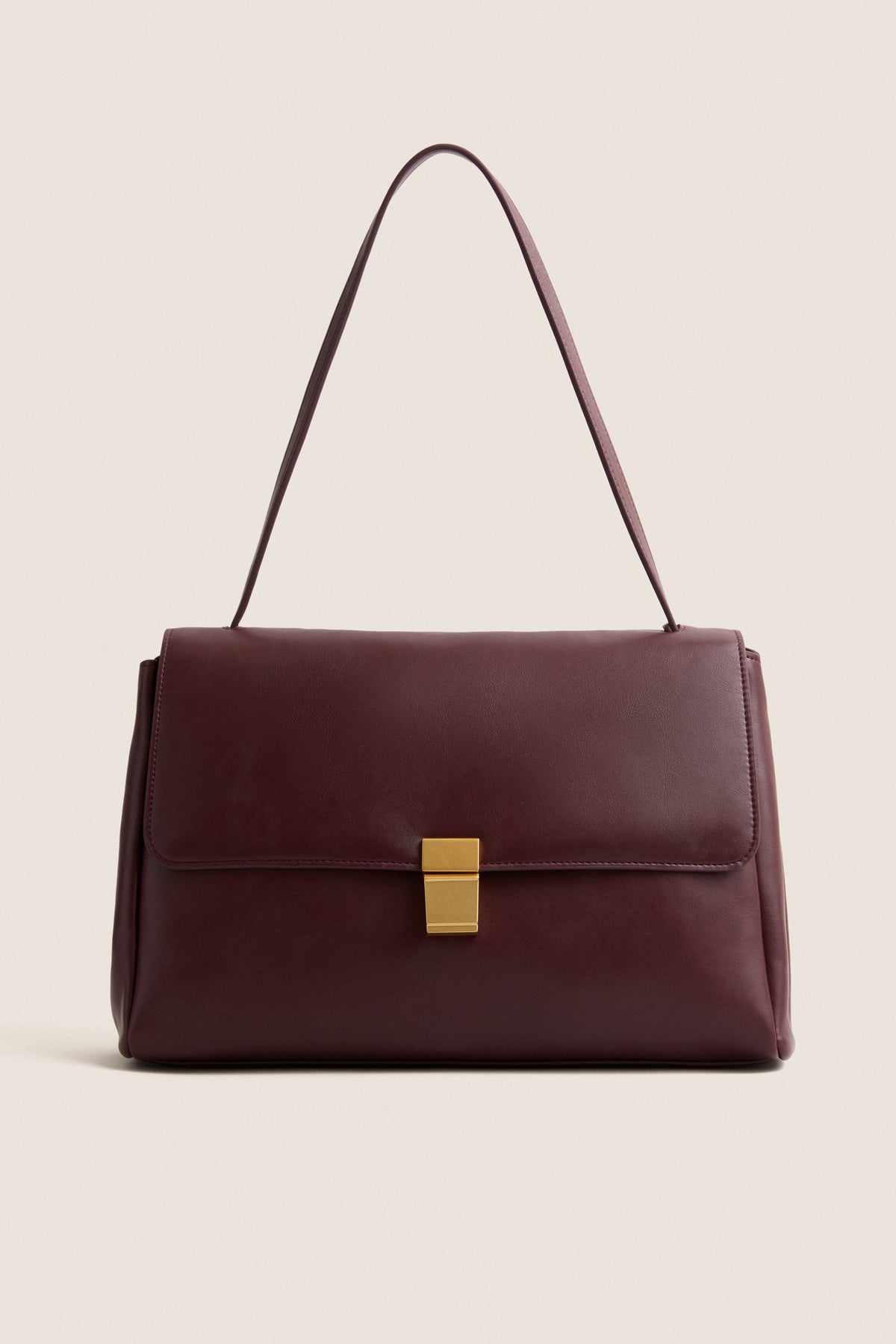 Deep Burgundy Hilary Shoulder Bag