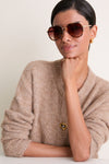 Rich Tortoise Joey Sunglasses
