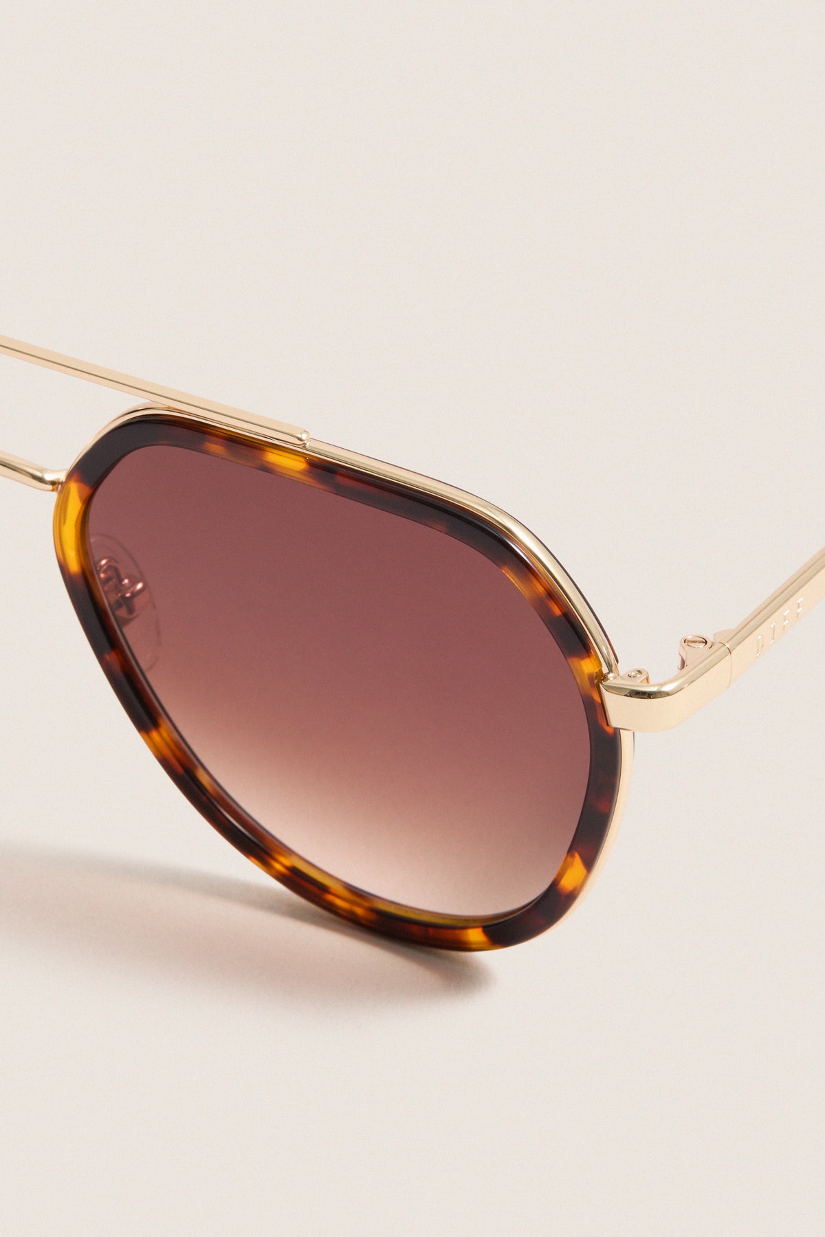 Rich Tortoise Joey Sunglasses