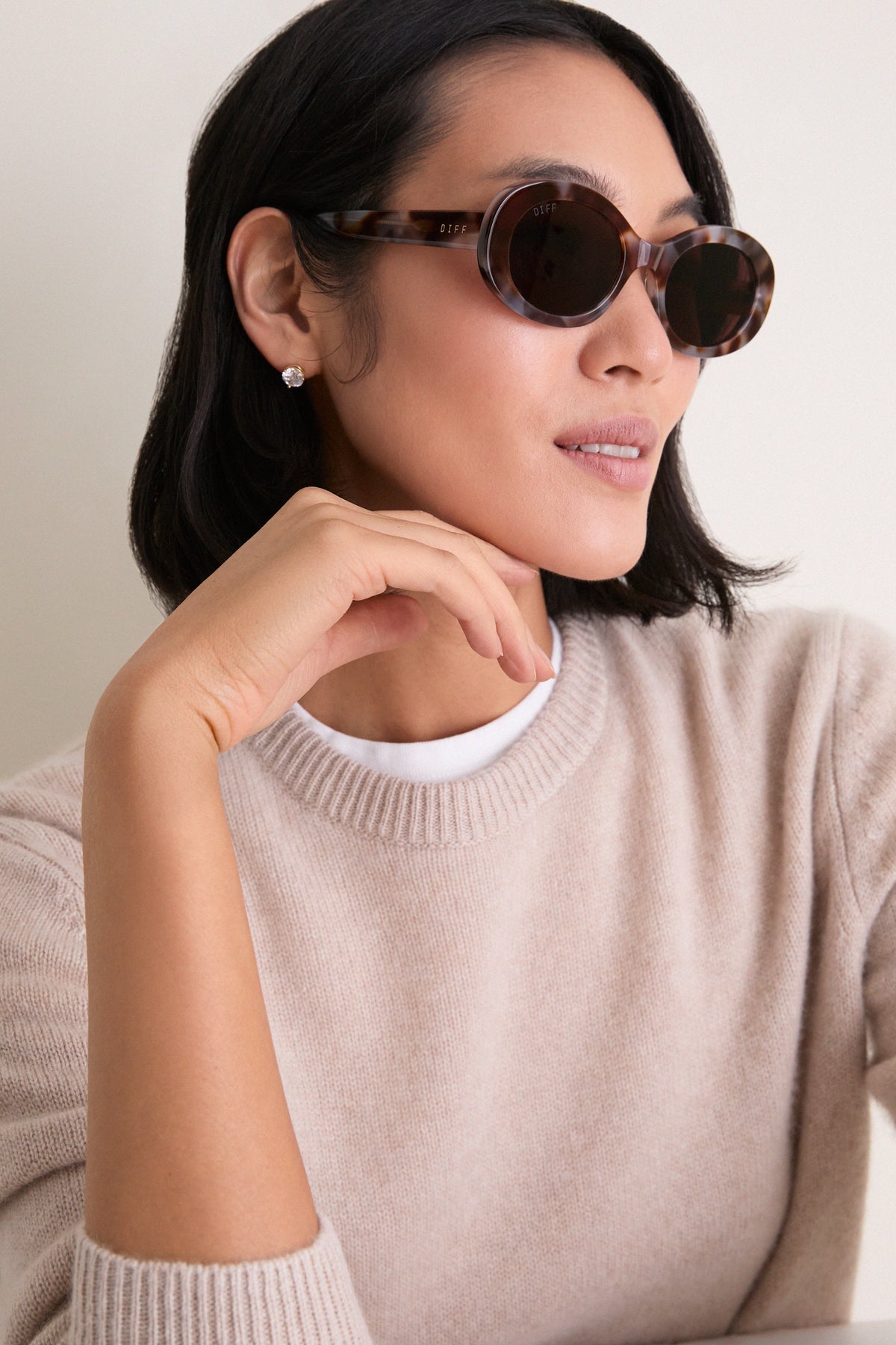 Dove Tortoise Lainey Sunglasses