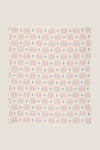 Mauve Tulip Patchwork Bella Blanket