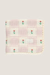 Mauve Tulip Patchwork Bella Blanket