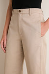 Limestone Chino Barrel Leg Chatham Pants
