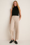 Limestone Chino Barrel Leg Chatham Pants