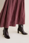 Bitter Chocolate Atelier Pleated Maxi Skirt