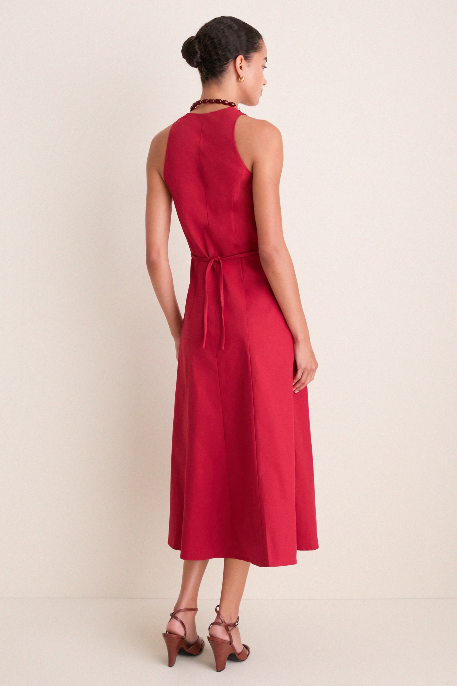 Lipstick Organic Cafe Dress