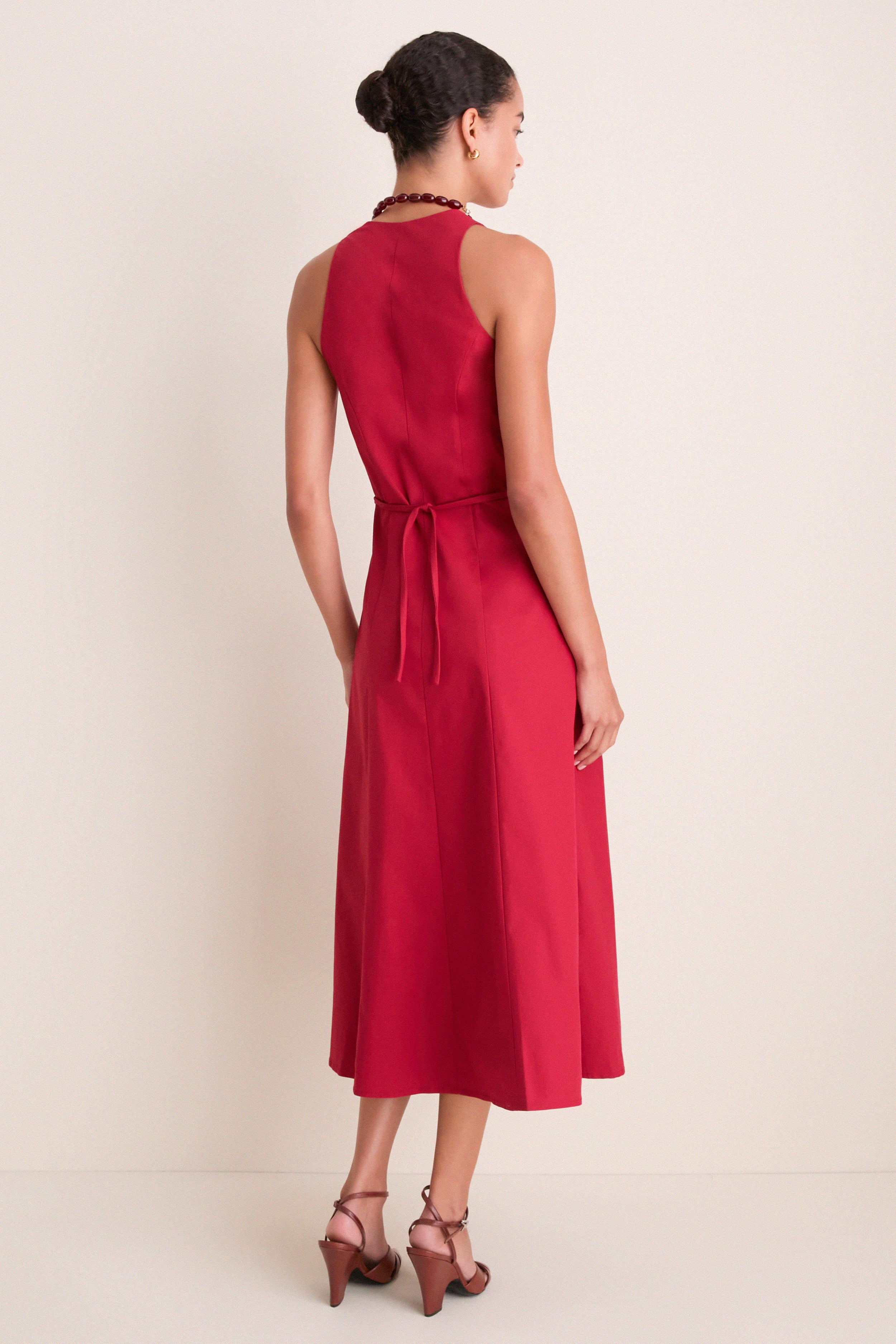 Lipstick Organic Cafe Dress