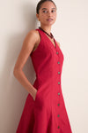 Lipstick Organic Cafe Dress