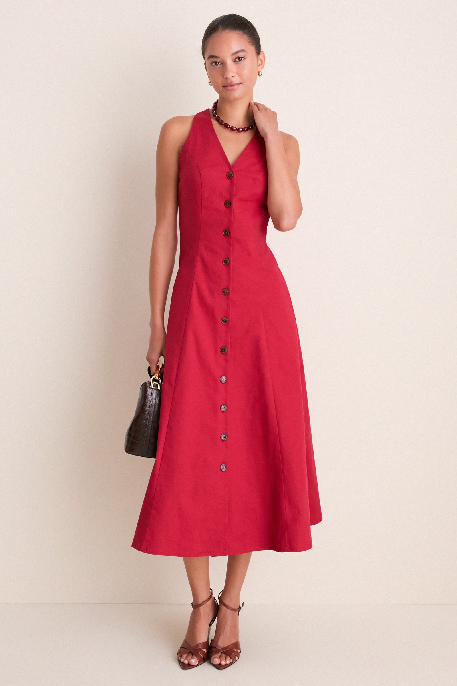Lipstick Organic Cafe Dress