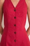 Lipstick Organic Cafe Dress