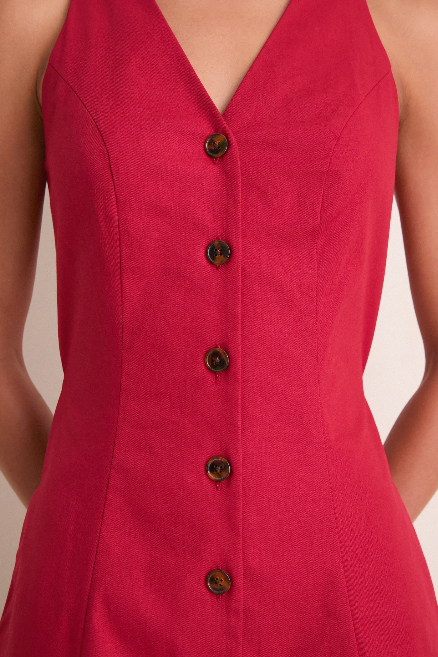 Lipstick Organic Cafe Dress