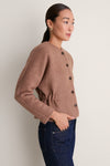 Camel Boucle Atelier Cinch Jacket