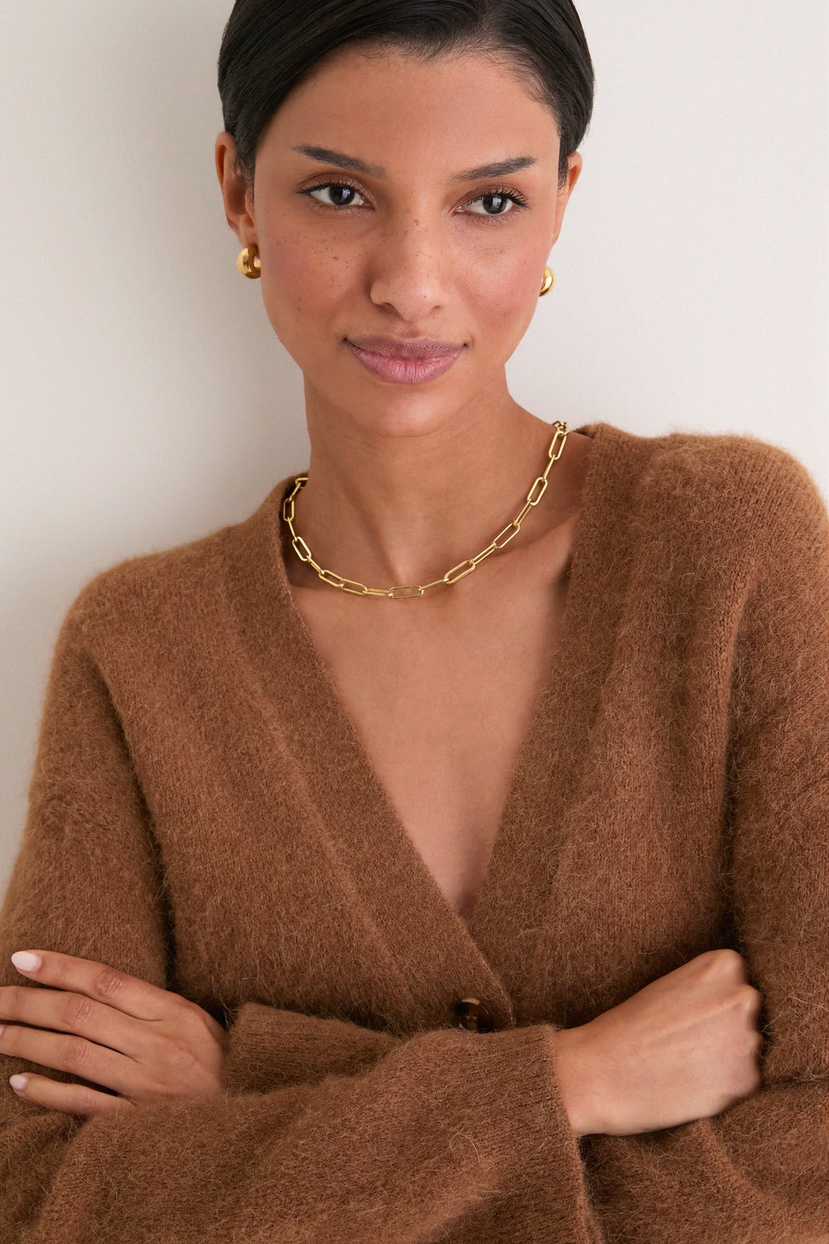 Camel Frankie Cardigan