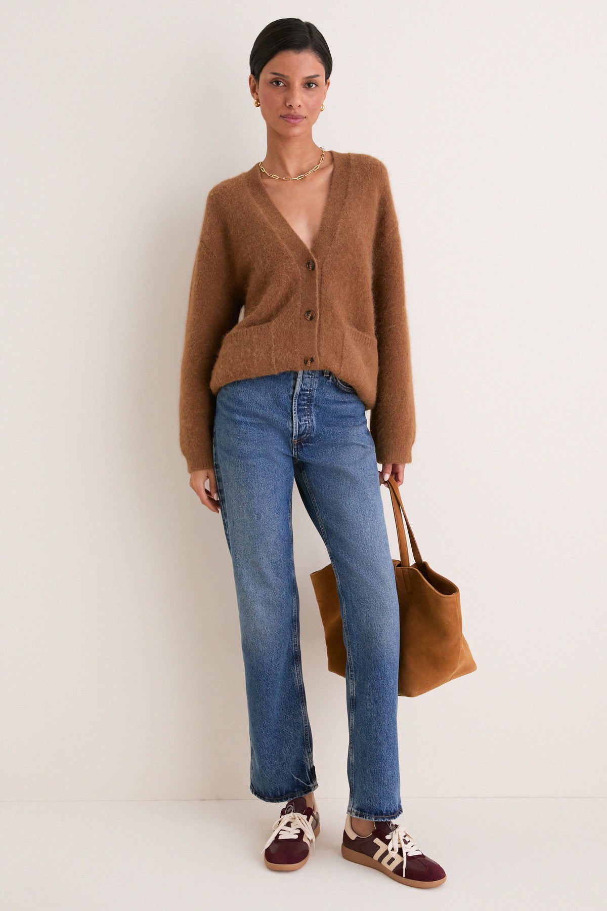 Camel Frankie Cardigan