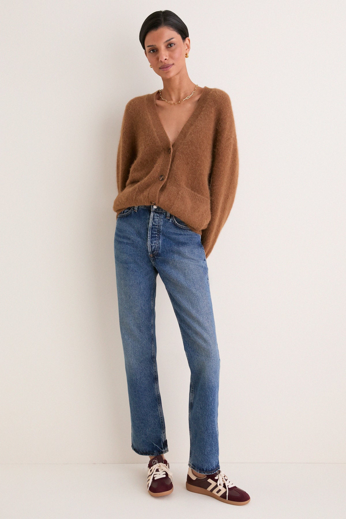 Camel Frankie Cardigan