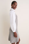 Charcoal Melange Ella Sweater Dress