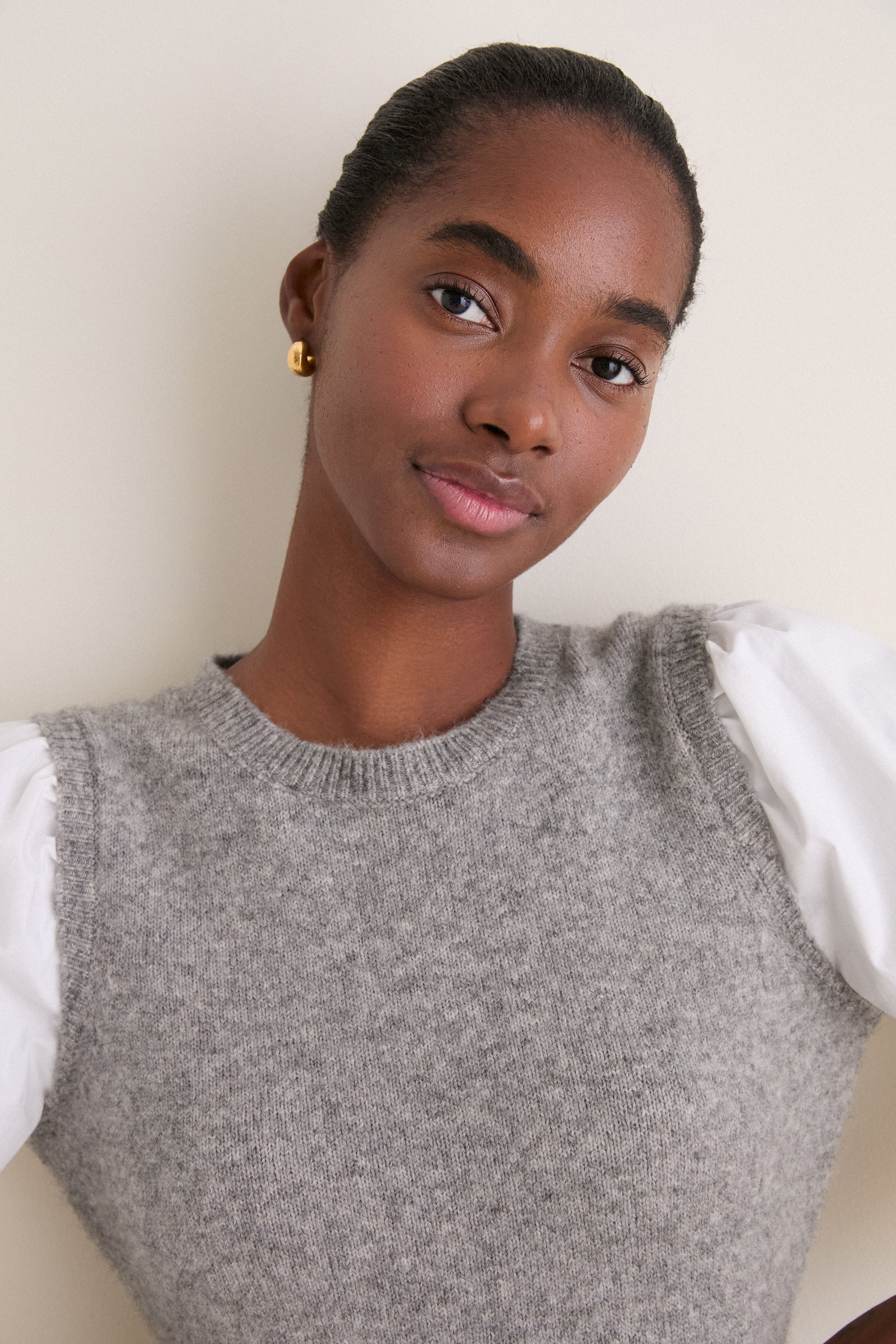 Charcoal Melange Ella Sweater Dress