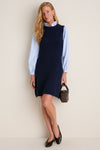 Navy Striped Ella Sweater Dress