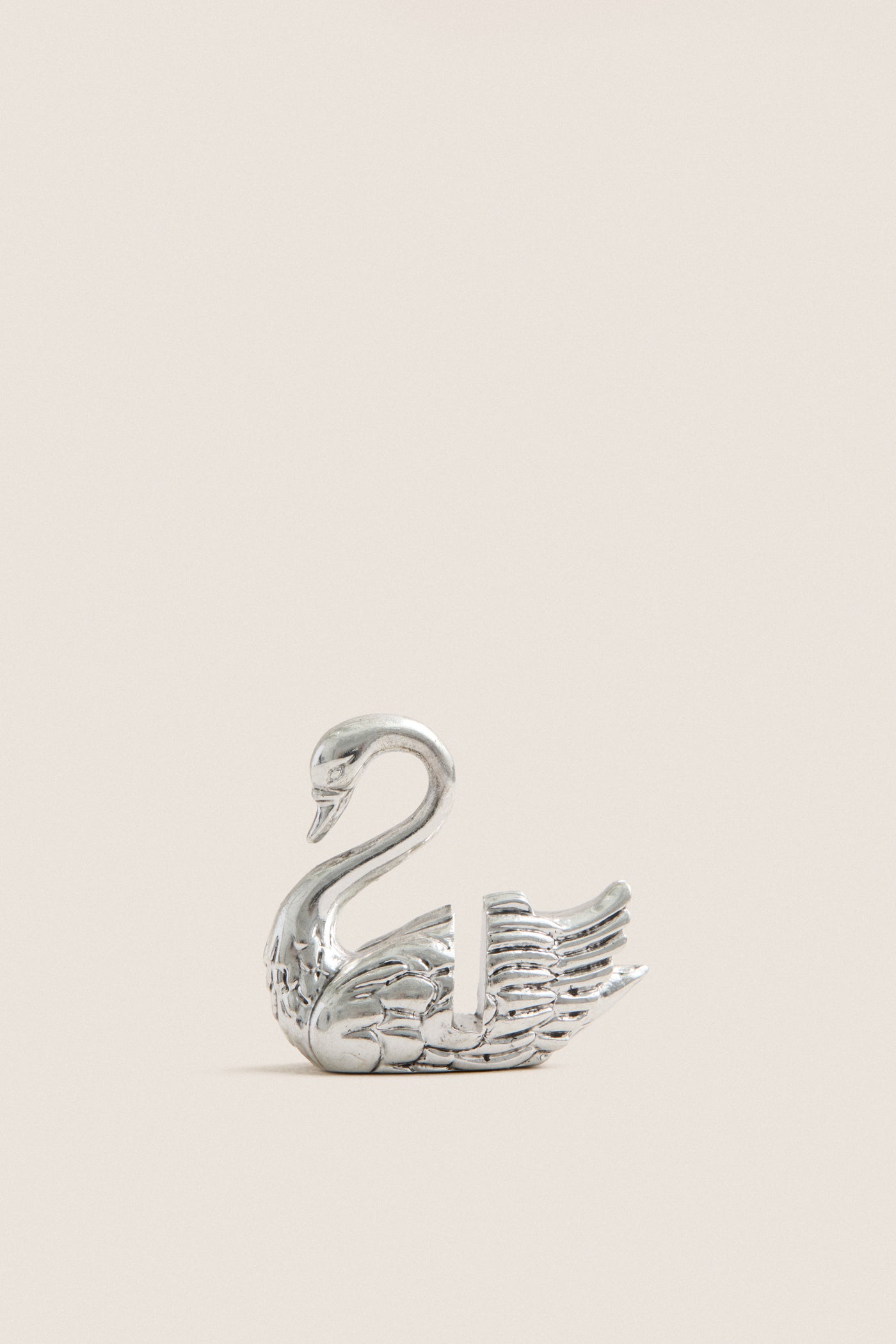 Silver Swan Place Card Holder Set of 4