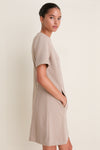 Tan Knit Haverford Mini Dress