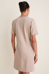 Tan Knit Haverford Mini Dress