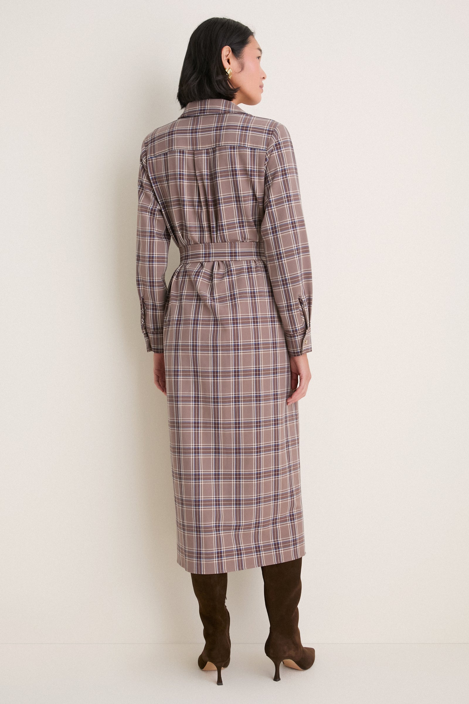 Chelsea Plaid Tara Shirt Dress